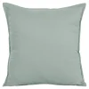 GoodHome Housse de coussin 100% coton vert celadon l.45 x H.45cm Hiva* Housse De Coussin|Housse De Coussin