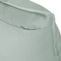 GoodHome Housse de coussin 100% coton vert celadon l.45 x H.45cm Hiva* Housse De Coussin|Housse De Coussin