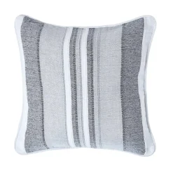 Homescapes Housse de coussin à rayures morocco monochrome, 60 x 60 cm -* Housse De Coussin|Housse De Coussin