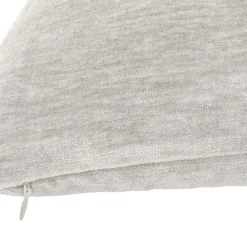 GoodHome Housse de coussin chenille Isti beige l.45 x H.45cm* Housse De Coussin|Housse De Coussin