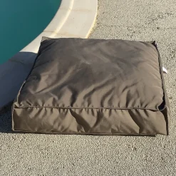Outlet Home Maison Housse de coussin de sol extérieure (71x71x15 cm - Taupe)