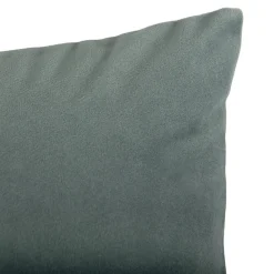 GoodHome Housse de coussin effet velours Valgreta vert clair l.50 x H.30cm* Housse De Coussin|Housse De Coussin