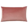 Sale GoodHome Housse de coussin effet velours Valgreta vieux rose l.50 x H.30cm