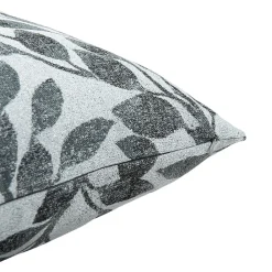 GoodHome Housse de coussin en coton Batam imprimé fleuri vert l.45 x H.45cm* Housse De Coussin|Housse De Coussin