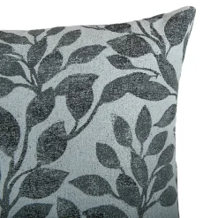GoodHome Housse de coussin en coton Batam imprimé fleuri vert l.45 x H.45cm* Housse De Coussin|Housse De Coussin