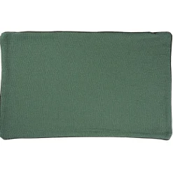 Linder Housse de coussin en coton et chanvre (30x50 cm - Vert)* Coussin Pour Canapé