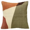 Discount GoodHome Housse de coussin en coton Toplo multicouleurs l.50 x H.50cm