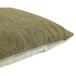 Discount GoodHome Housse de coussin en coton Toplo multicouleurs l.50 x H.50cm