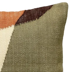 Discount GoodHome Housse de coussin en coton Toplo multicouleurs l.50 x H.50cm