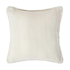 Outlet Homescapes Housse de coussin en coton - rajput - naturel - 60 x 60 cm -
