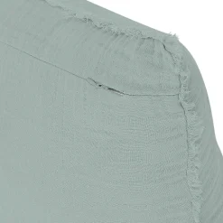 GoodHome Housse de coussin en coton Jalna bleu celadon L.45 x l.45cm* Housse De Coussin|Housse De Coussin