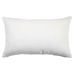GoodHome Housse de coussin en coton Kolar rayures vert et blanc l.50 x H.30cm* Housse De Coussin|Housse De Coussin