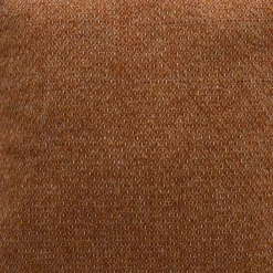 Toison d'Or Housse de coussin en laine avec micro-motif losange (45x45 cm - Marron Brun)* Coussin Pour Canapé