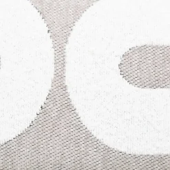 Discount Atmosphera Créateur D'Intérieur Housse de coussin Jeni chenille beige lin 50x30cm - Atmosphera