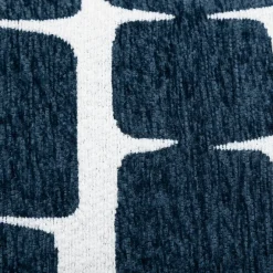 Discount Atmosphera Créateur D'Intérieur Housse de coussin Jeni chenille bleu égéen 50x30cm - Atmosphera
