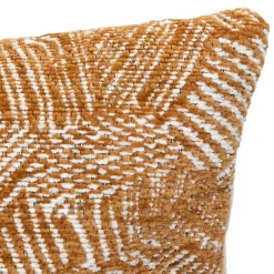 Outlet Atmosphera Créateur D'Intérieur Housse de coussin Jeni chenille marron 40x40cm - Atmosphera