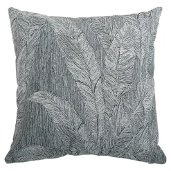 GoodHome Housse de coussin Patan feuillage vert l.45 x H.45cm* Housse De Coussin|Housse De Coussin