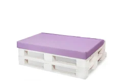 Best Setgarden Housse de coussin pour palette de dimensions 120x50x10cm housse de coussin avec fermeture éclair taie d'oreiller purple