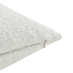 GoodHome Housse de coussin Tawau blanc l.45 x H.45cm