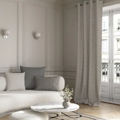 GoodHome Housse de coussin Tawau blanc l.45 x H.45cm