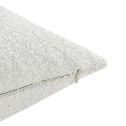 GoodHome Housse de coussin Tawau blanc l.45 x H.45cm