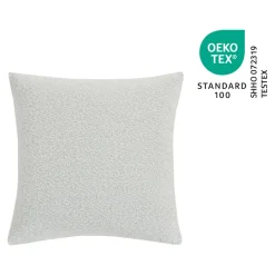 GoodHome Housse de coussin Tawau blanc l.45 x H.45cm