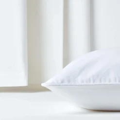 Online Homescapes Housse de coussin uni blanc cassé, 30 x 30 cm -