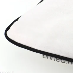 Sale Linnea Housse de coussin 20x20 cm MONTSEGUR Blanc