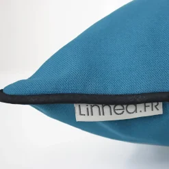 Best Linnea Housse de coussin 45x45 cm MONTSEGUR bleu Prusse