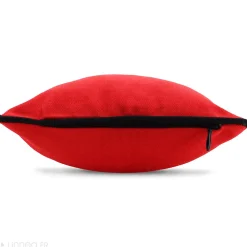 Best Linnea Housse de coussin 20x20 cm MONTSEGUR rouge Tomate