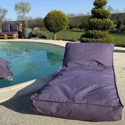 Sale Home Maison Housse de matelas bain de soleil (160x65 cm - Violet aubergine)