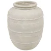Atmosphera Créateur D'Intérieur Jarre Romia blanc H46cm - Atmosphera* Vase Décoratif