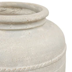 Atmosphera Créateur D'Intérieur Jarre Romia blanc H46cm - Atmosphera* Vase Décoratif