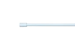 GoodHome Kit barre de rideau embout bouchon 70/100 Dokos Mat* Barre De Rideau Pour Vitrage