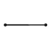 Best GoodHome Kit Barre de vitrage Dokos extensible ⌀7/9mm Long.70/100cm noir