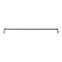 Clearance GoodHome Kit Barre de vitrage extensible ⌀7/9mm Long.30/50cm argent