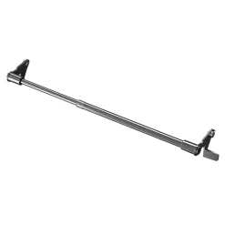 Clearance GoodHome Kit Barre de vitrage extensible ⌀7/9mm Long.30/50cm argent