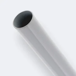 Best Boulet Kit de tringle à rideaux Blanc 300cm Diam.20mm Embout Chapeau - Fixation Plafond -