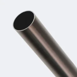 Boulet Kit de tringle à rideaux Carbone 150cm Diam.20mm Embout Boule - Fixation Mur -* Kit De Barre De Rideau