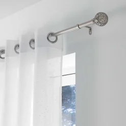 Douceur D'Intérieur Kit de tringle à rideaux extensible Sphère* Barre À Rideau Extensible