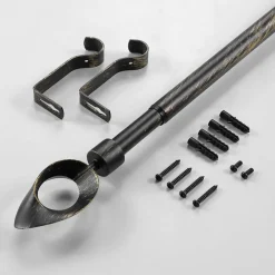 Best Douceur D'Intérieur Kit de tringle à rideaux extensible OVALON