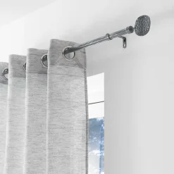 Douceur D'Intérieur Kit de tringle à rideaux extensible Disque Martelé