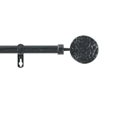 Online Douceur D'Intérieur Kit de tringle à rideaux extensible Disque Martelé