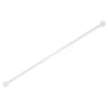 Sale Atmosphera Kit tringle à rideaux extensible avec embout éventail en métal (120-210 cm - Blanc)