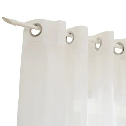 Best Atmosphera Kit tringle à rideaux extensible avec embout flèche en métal (120-210 cm - Blanc)