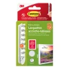 3M Command Languette adhésive accroche tableau blanc XL , 4 paires* Fixation Décoration Murale