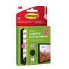 3M Command Languette adhésive accroche-tableaux grandes max 7kg noir* Fixation Décoration Murale