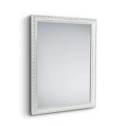 Trio Lola - Miroir avec cadre - Blanc - 34x45cm* Miroir|Miroir