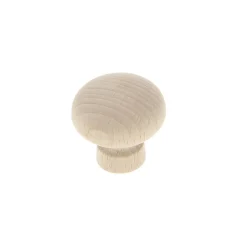 Online Lot 6 boutons de meuble arrondi pine Ø2.5CM X P.2.1CM