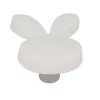 Outlet Chrisligne Lot 4 boutons de meuble pin blanc L.50 x l.38 mm